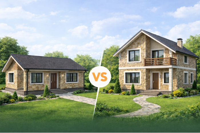 Одноэтажный или двухэтажный дом из газобетона выбрать?